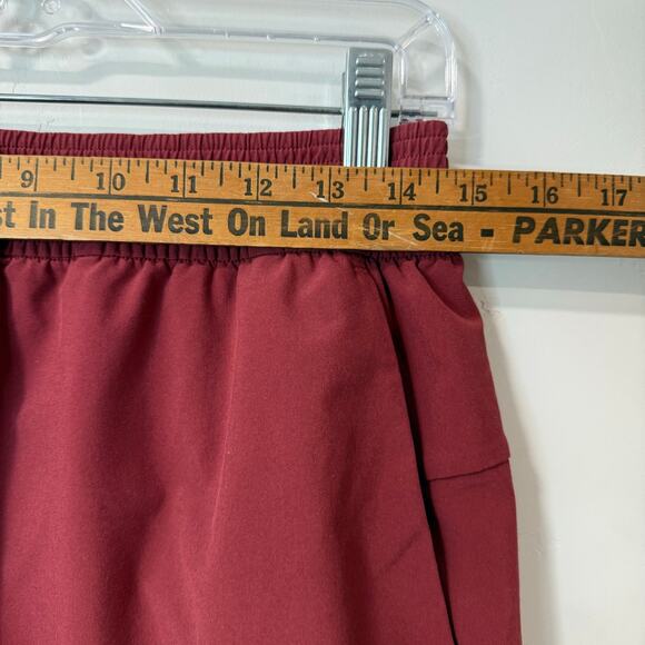 Lululemon Spring Break Away Short 3" Chianti Red Pull On Casual Athleisure - Picture 4 of 7